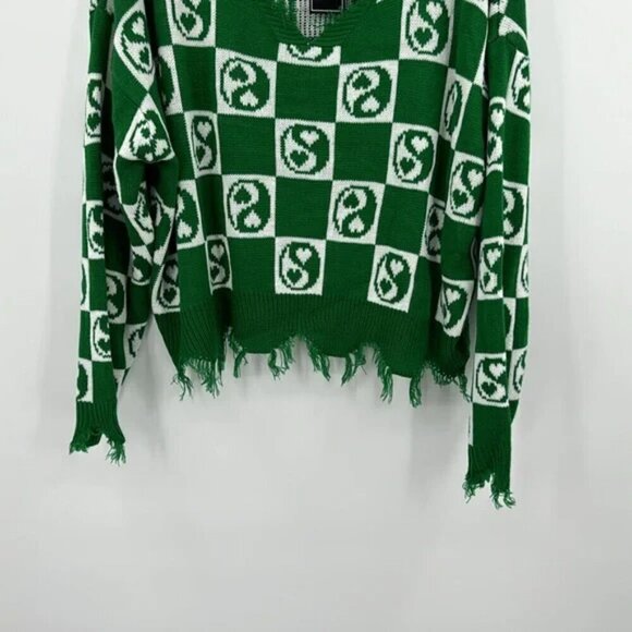 Distressed Sweater - Picture 3 of 4